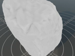 Photoscanned rock 3 3D Model