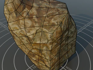 Photoscanned rock 3 3D Model