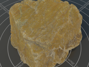 Photoscanned rock 12 3D Модель