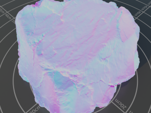 Photoscanned rock 12 3D Модель