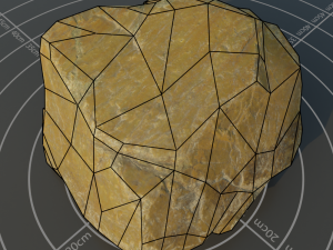 Photoscanned rock 12 3D Модель