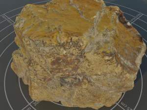 Photoscanned rock 11 3D Model