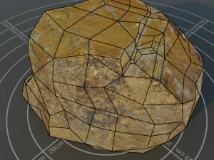 Photoscanned rock 11 3D Model
