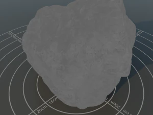 Photoscanned rock 15 3D Model