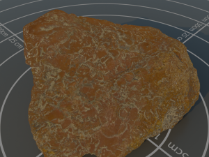 Photoscanned rock 10 3D Modell