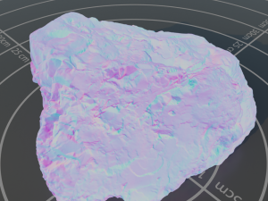 Photoscanned rock 10 3D Modell