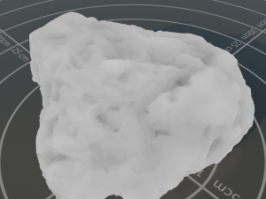 Photoscanned rock 10 3D Modell