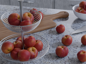 Photoscanned Peach Vol 1 3D 模型