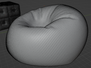 A set of furniture Model 3D