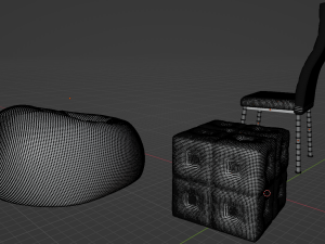 A set of furniture Model 3D