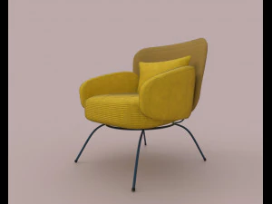 Armchair 3D Model