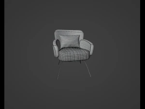 Armchair 3D Model