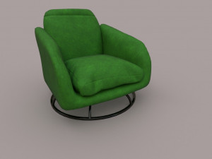 Armchair 3D 模型