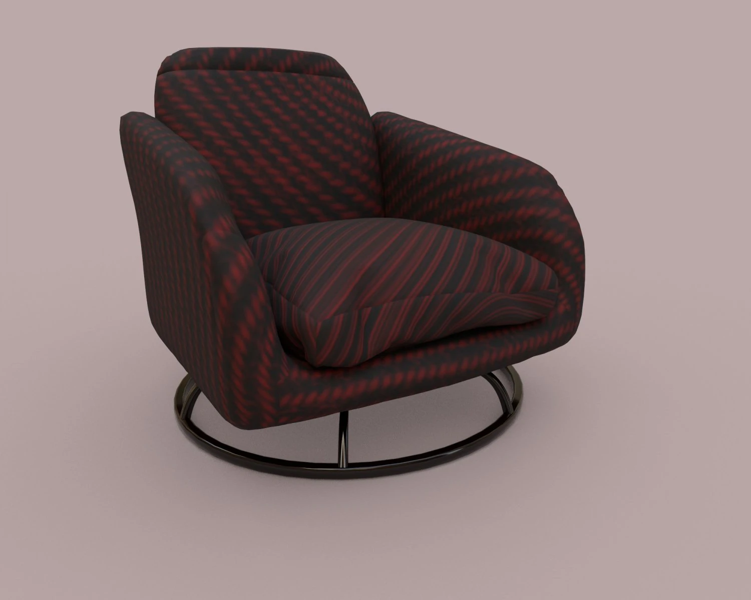 Armchair 3D Model .c4d .max .obj .3ds .fbx .stl .blend 