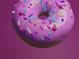 Donut 3D Model