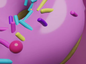 Donut 3D Model