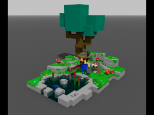 Fishing 3D 模型