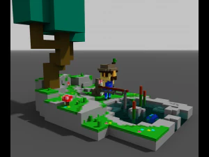 Fishing 3D Model