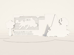 Dopamine Display Market Summer Market Play Exhibition Event Venue Modèle 3D