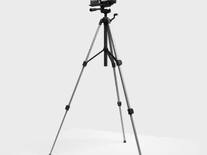 Dispositivos de transmiss&atilde;o ao vivo c&acirc;meras c&acirc;meras telefones celulares trip&eacute;s Modelo 3D