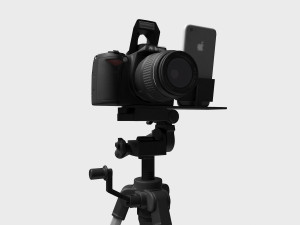 Live streaming devices cameras cameras mobile phones tripods 3D Model