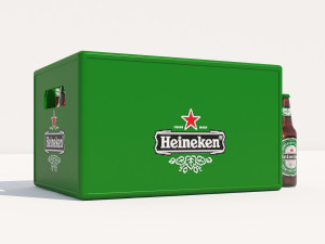 Soda beer storage basket Cola storage box Wine utensils Wine box Storage wine box 3D Модель