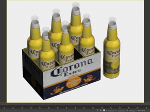Soda beer storage basket Cola storage box Wine utensils Wine box Storage wine box 3D मॉडल