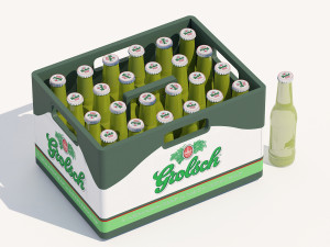 Soda beer storage basket Cola storage box Wine utensils Wine box Storage wine box 3D 模型