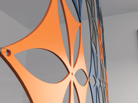 Office movable partitions Screen Simple partitions Office screens Office partitions Conference room 3D Model