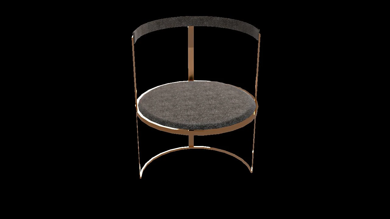 Armchair 3D Model .c4d .max .obj .3ds .fbx .stl .blend 