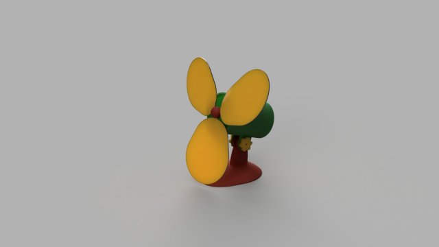 Ventilator 3D Model .c4d .max .obj .3ds .fbx .stl .blend 