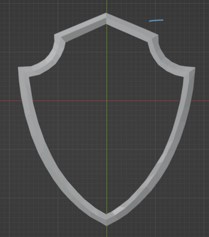 Shield border 3D Model .c4d .max .obj .3ds .fbx .stl .blend 