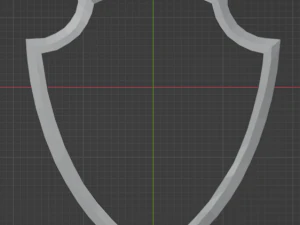 Bordo dello scudo Modello 3D