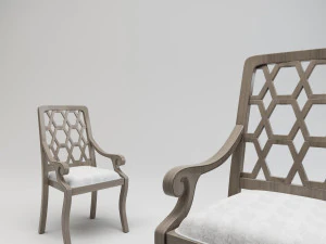 Chair set 3D Model