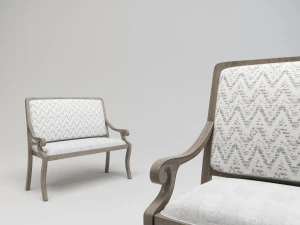 Chair set 3D Model