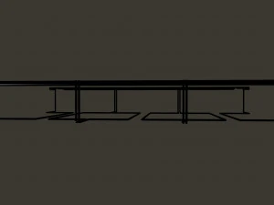 Metal glass holder 3D Model