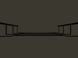 Metal glass holder 3D Model