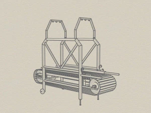 Tapis roulant canin Modèle 3D