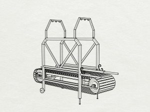 Canine treadmill Modello 3D