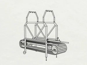Canine treadmill 3D Model