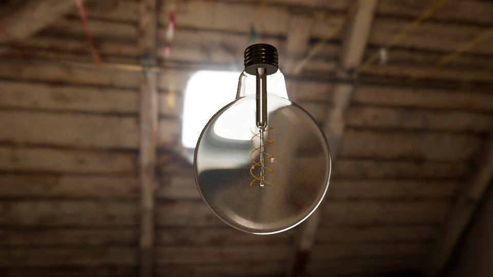 Lamp 3D Model .c4d .max .obj .3ds .fbx .stl .blend 