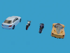 Ducaty Valyrie LaFerrari BM 3D Model