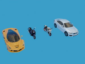 Ducaty Valyrie LaFerrari BM Model 3D