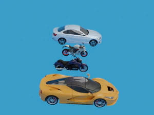 Ducaty Valyrie LaFerrari BM 3D Model