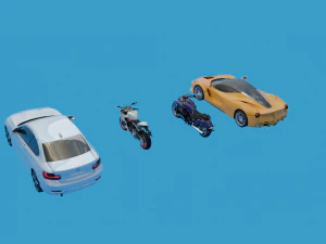 Ducaty Valyrie LaFerrari BM 3D Model