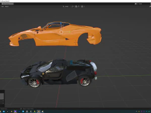 Ducaty Valyrie LaFerrari BM 3D Model