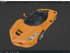 Ducaty Valyrie LaFerrari BM 3D Model