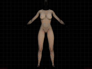 5Dollar Store Shapekey Rigged Female Modelo 3D