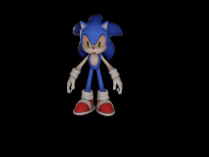 5Dollar Store Sonic 3D Model