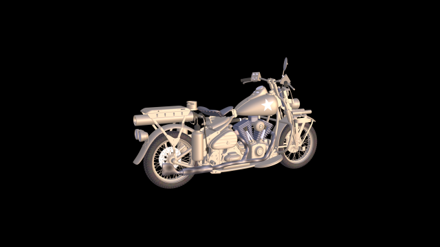 5Dollar Store Captain Motorcycle Modelo 3D .c4d .max .obj .3ds .fbx .stl .blend 
